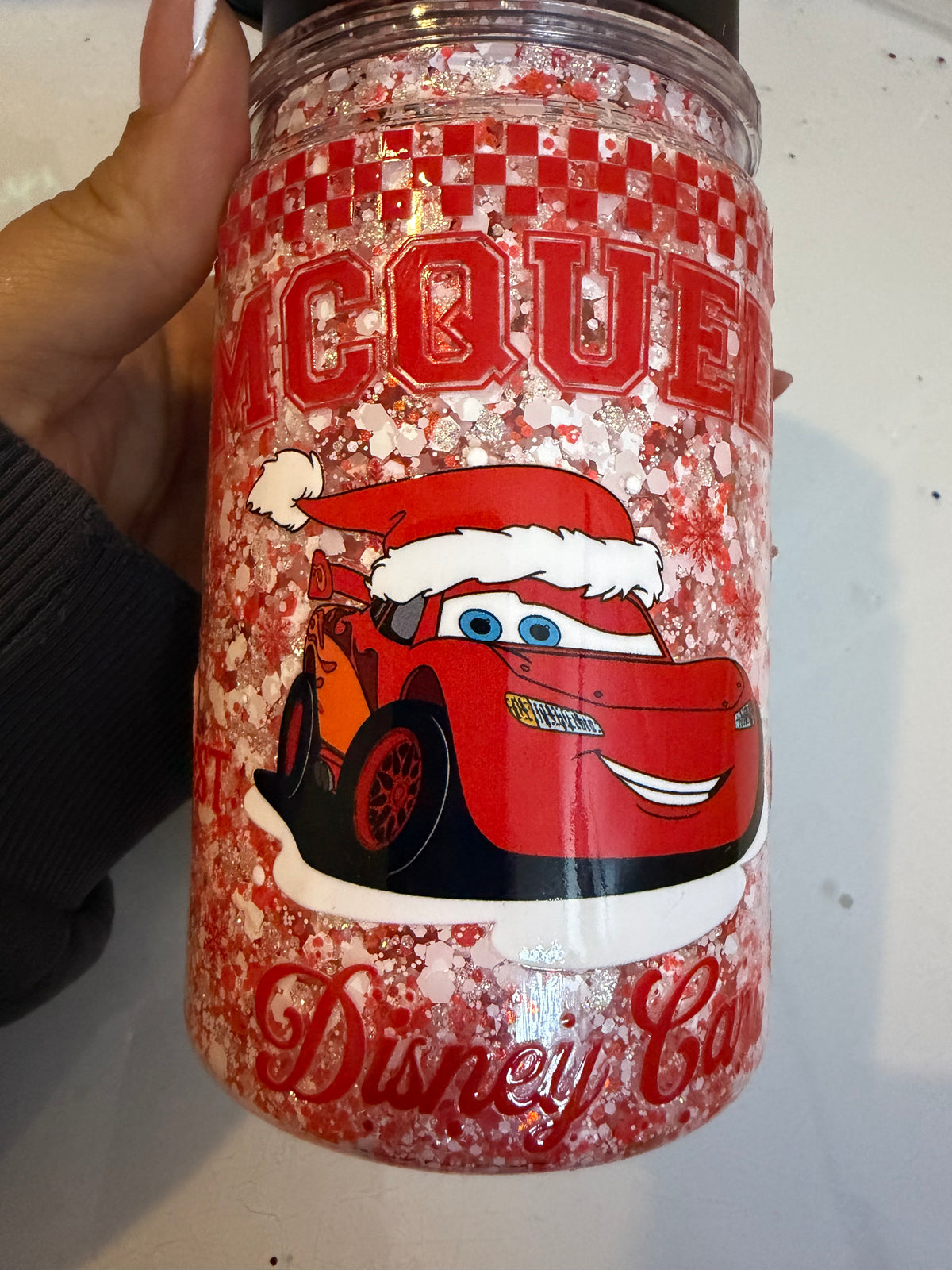 Lightening McQueen kids tumbler