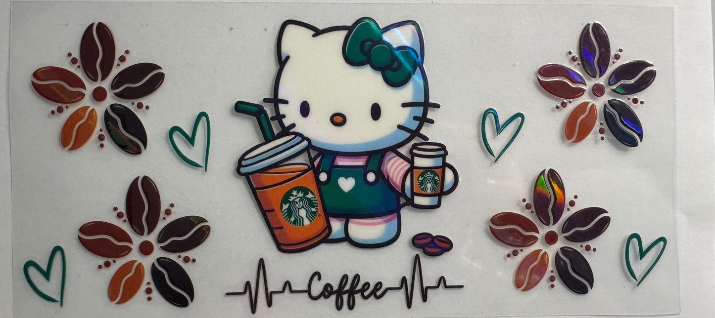 HK coffee holographic