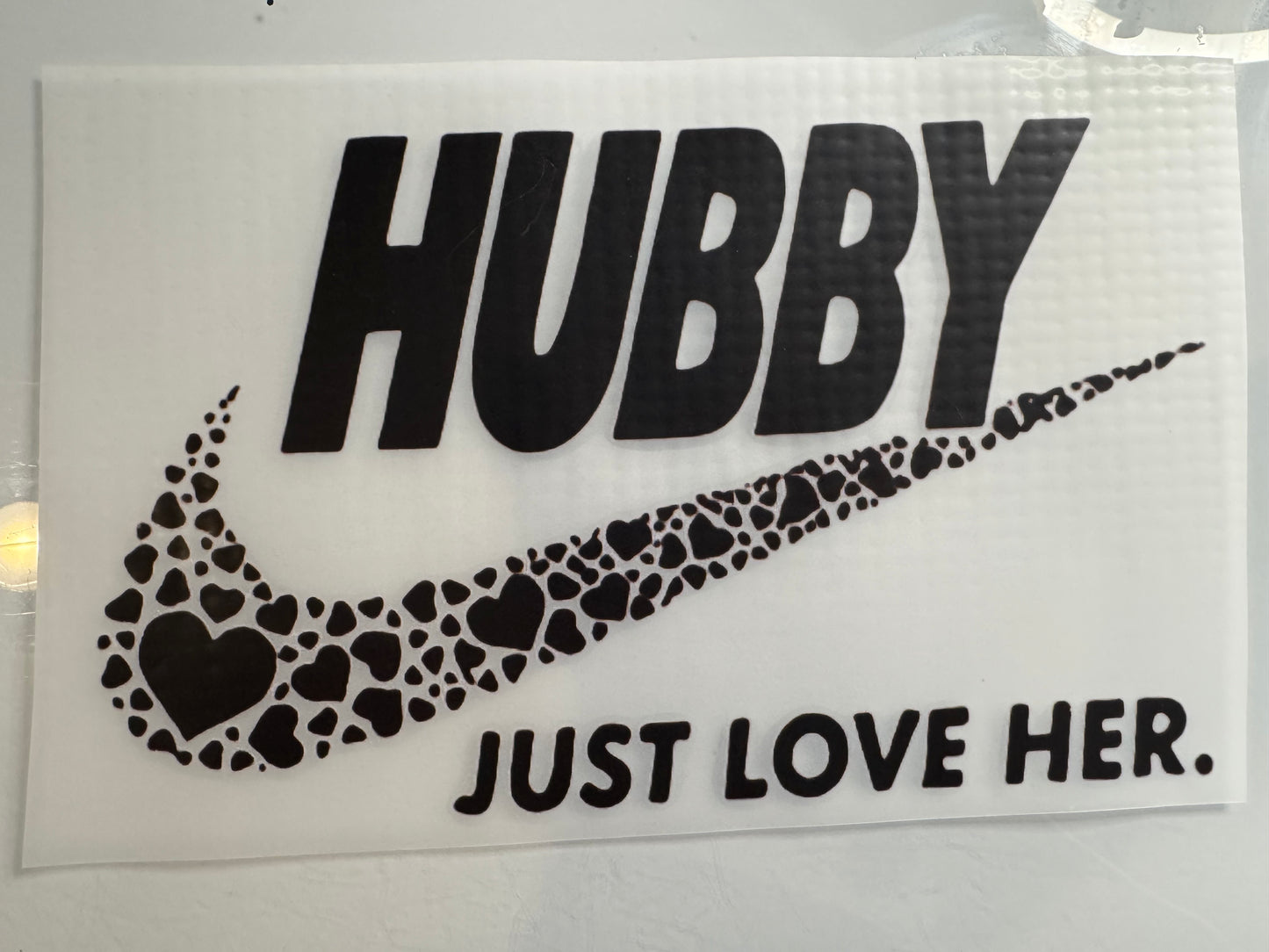 Hubby just love him