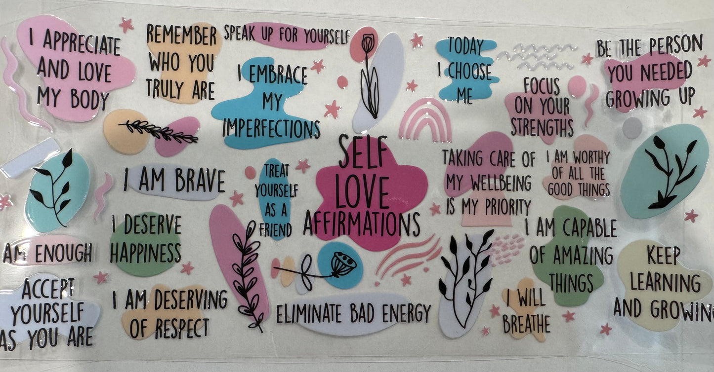Self love affirmations