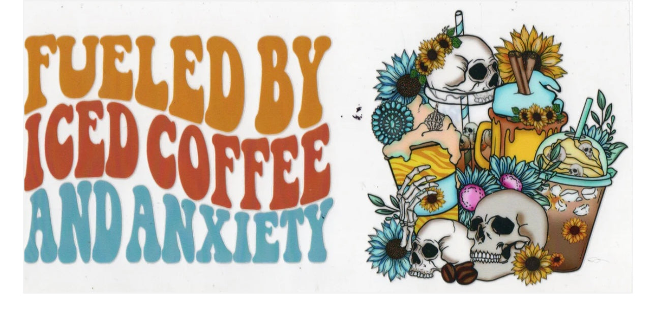 Fueled by iced coffee and anxiety