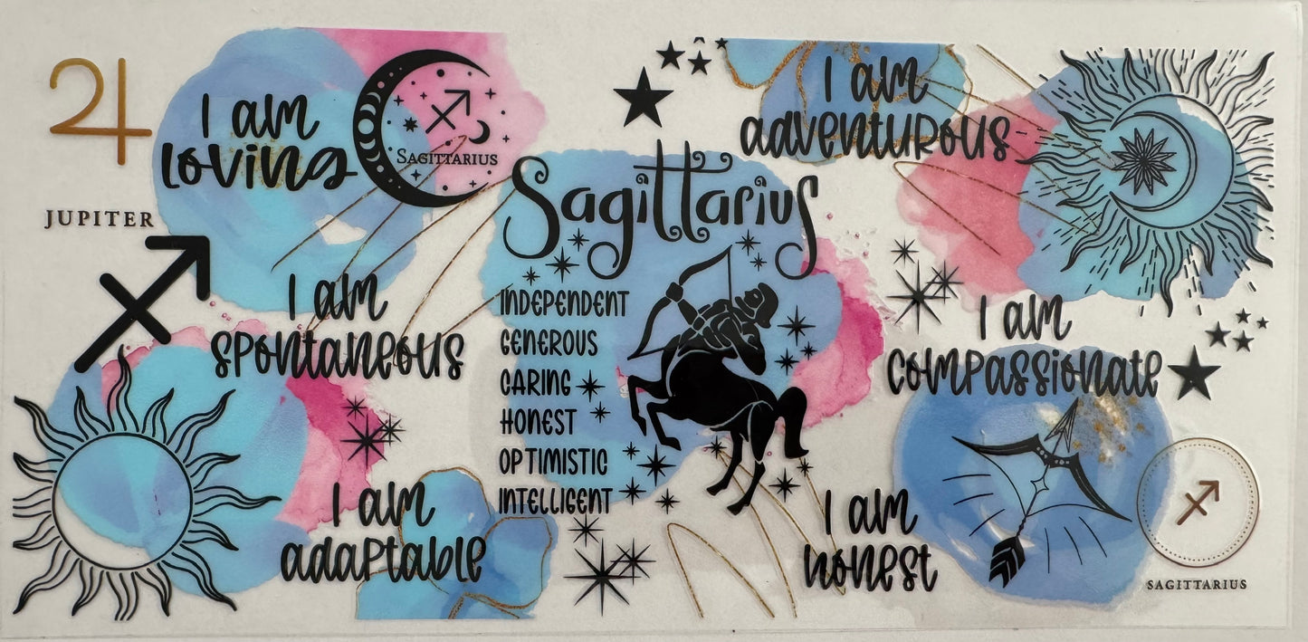 Zodiac sign wraps