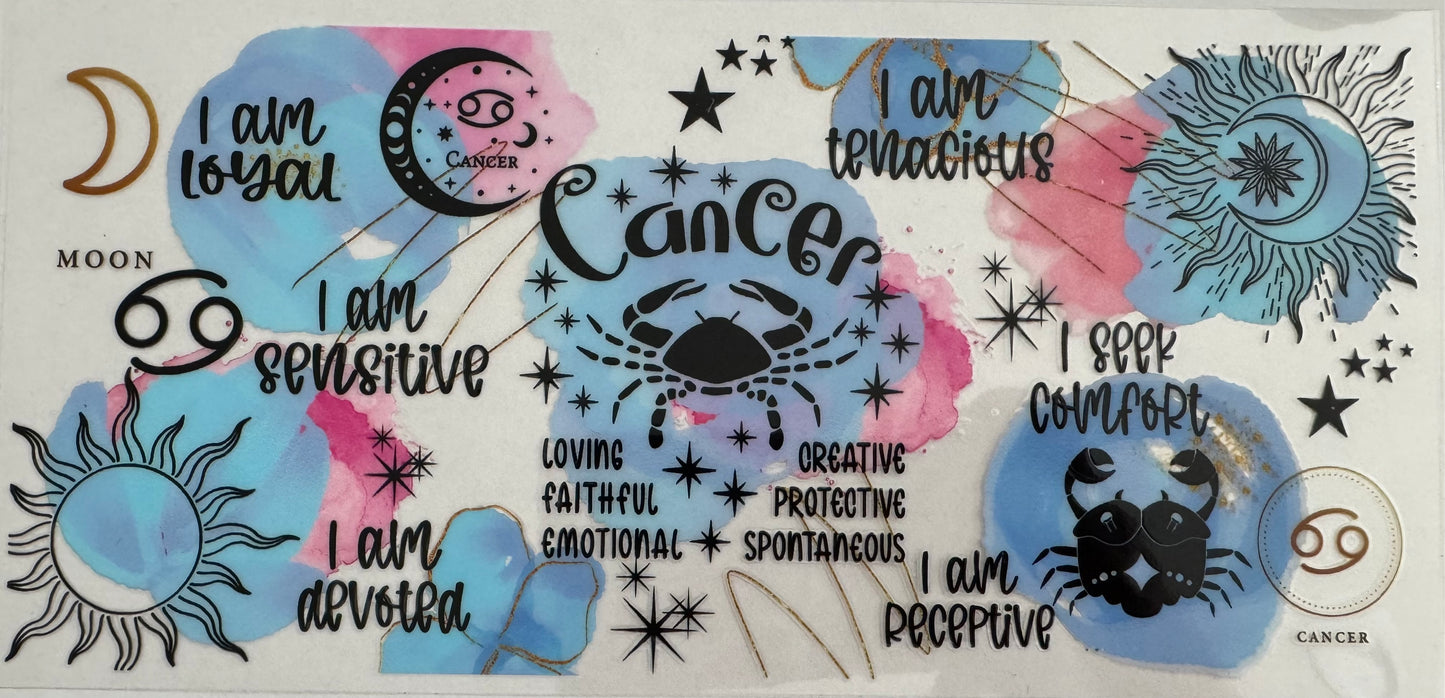 Zodiac sign wraps