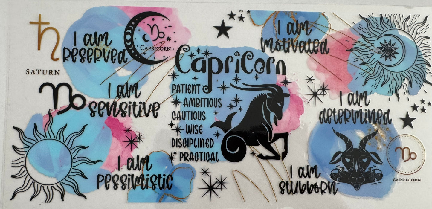 Zodiac sign wraps