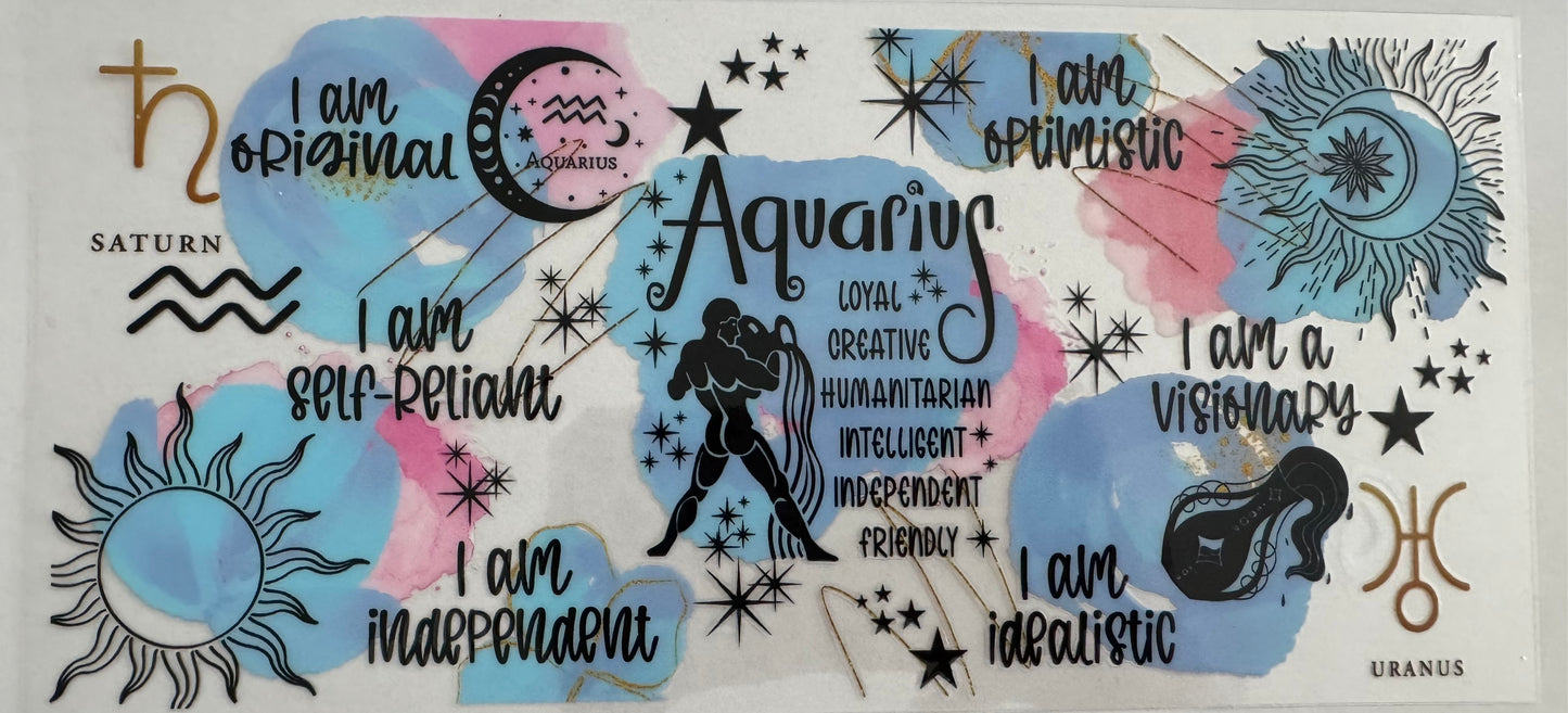 Zodiac sign wraps