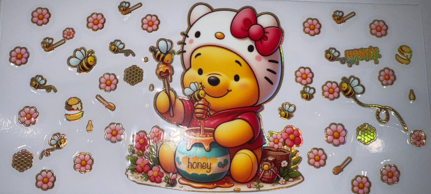 Holographic HK Pooh bear