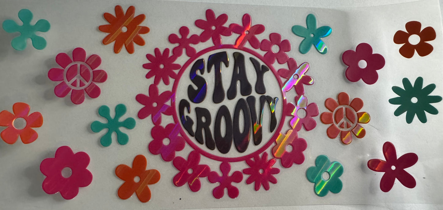 Stay groovy holographic