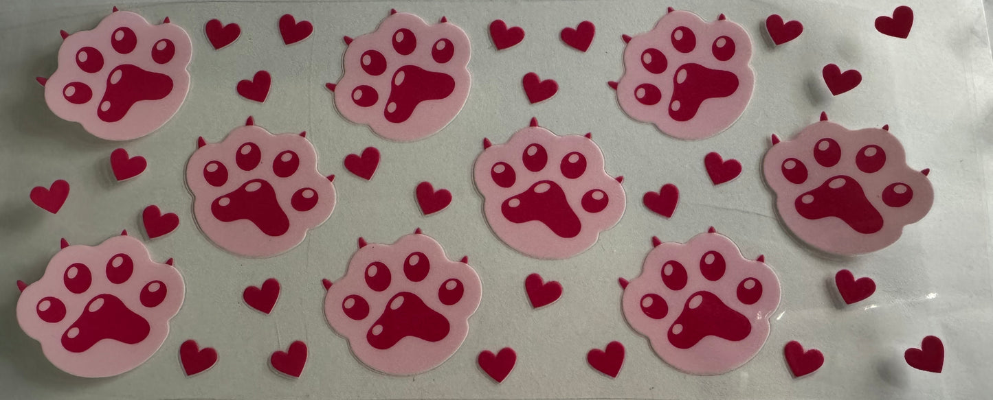 Paw prints