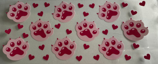 Paw prints