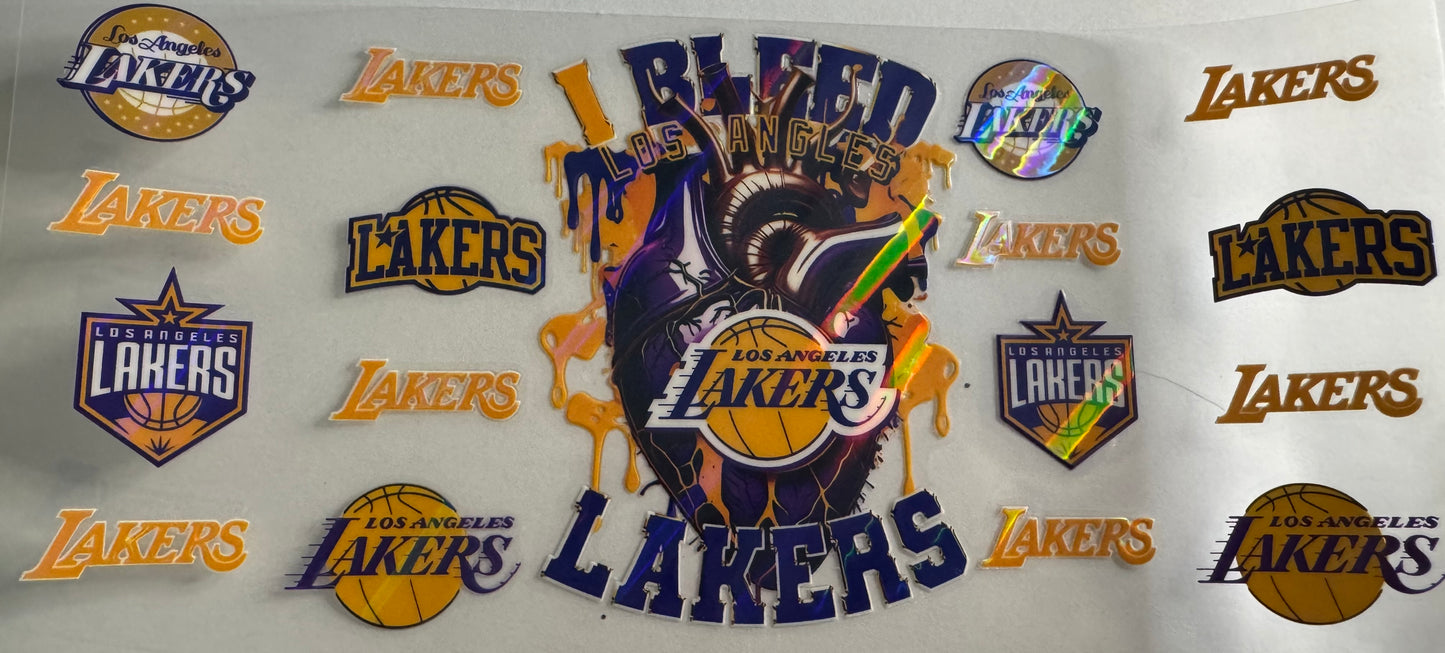 I bleed Lakers holographic
