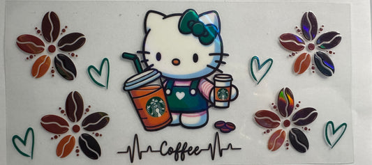 HK coffee holographic