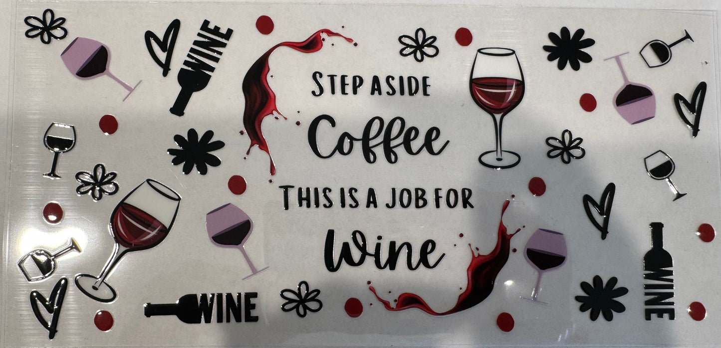 Step aside coffee this is a job for wine