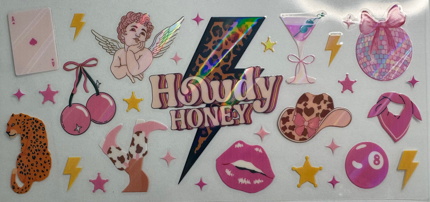 Holographic "howdy honey"