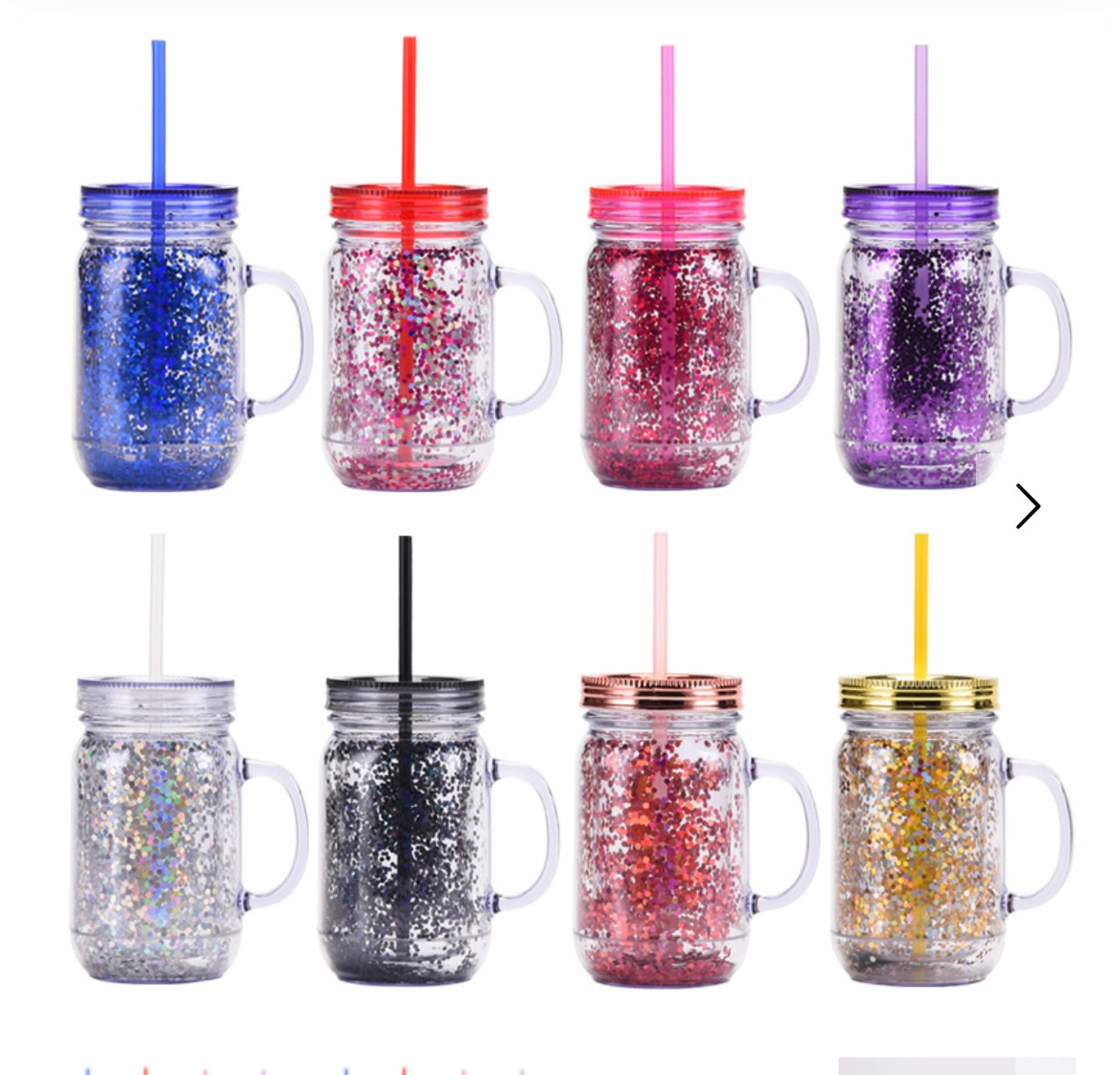 Mason jar snowglobe