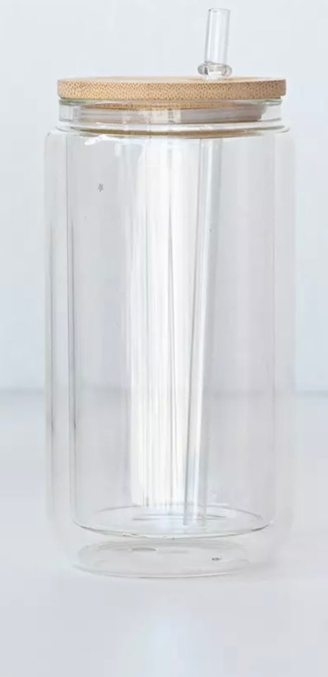 16 oz. Custom Glass Snowglobe