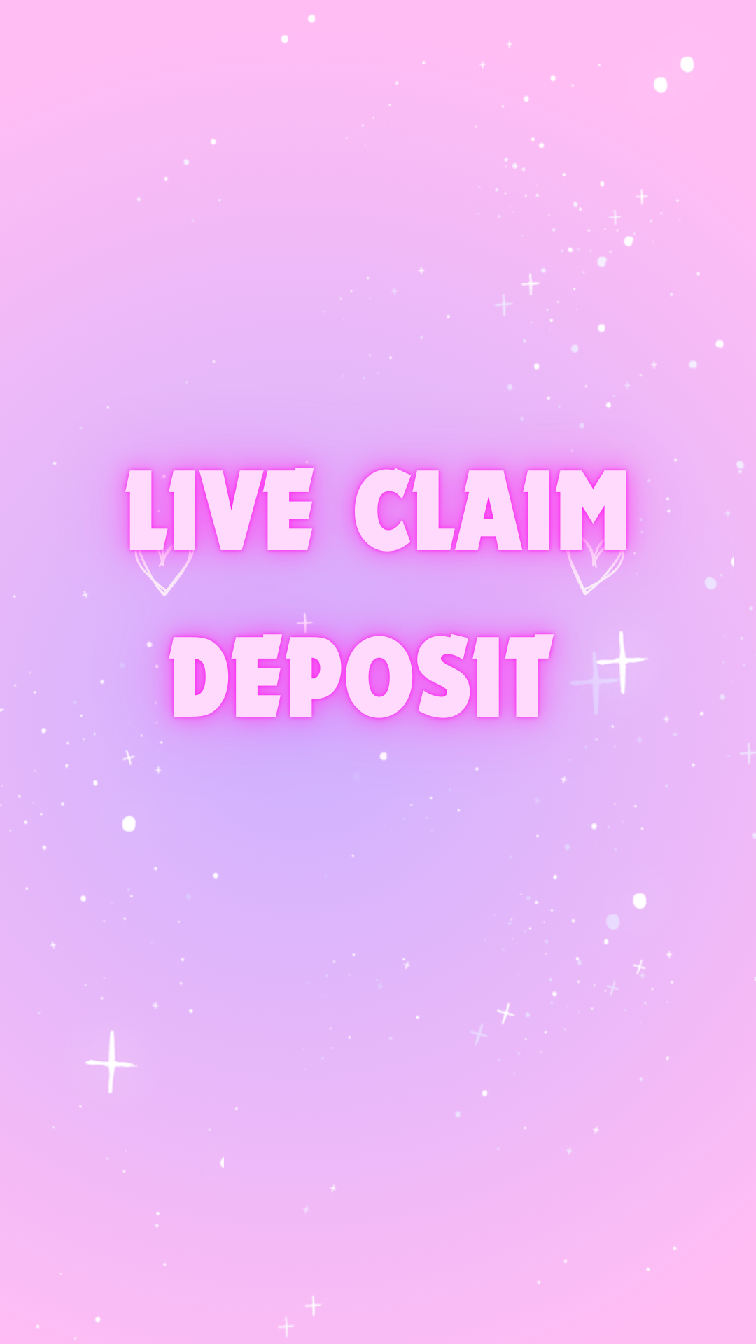 live claim deposit