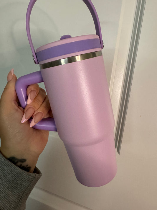 30 oz insulated tumbler purple